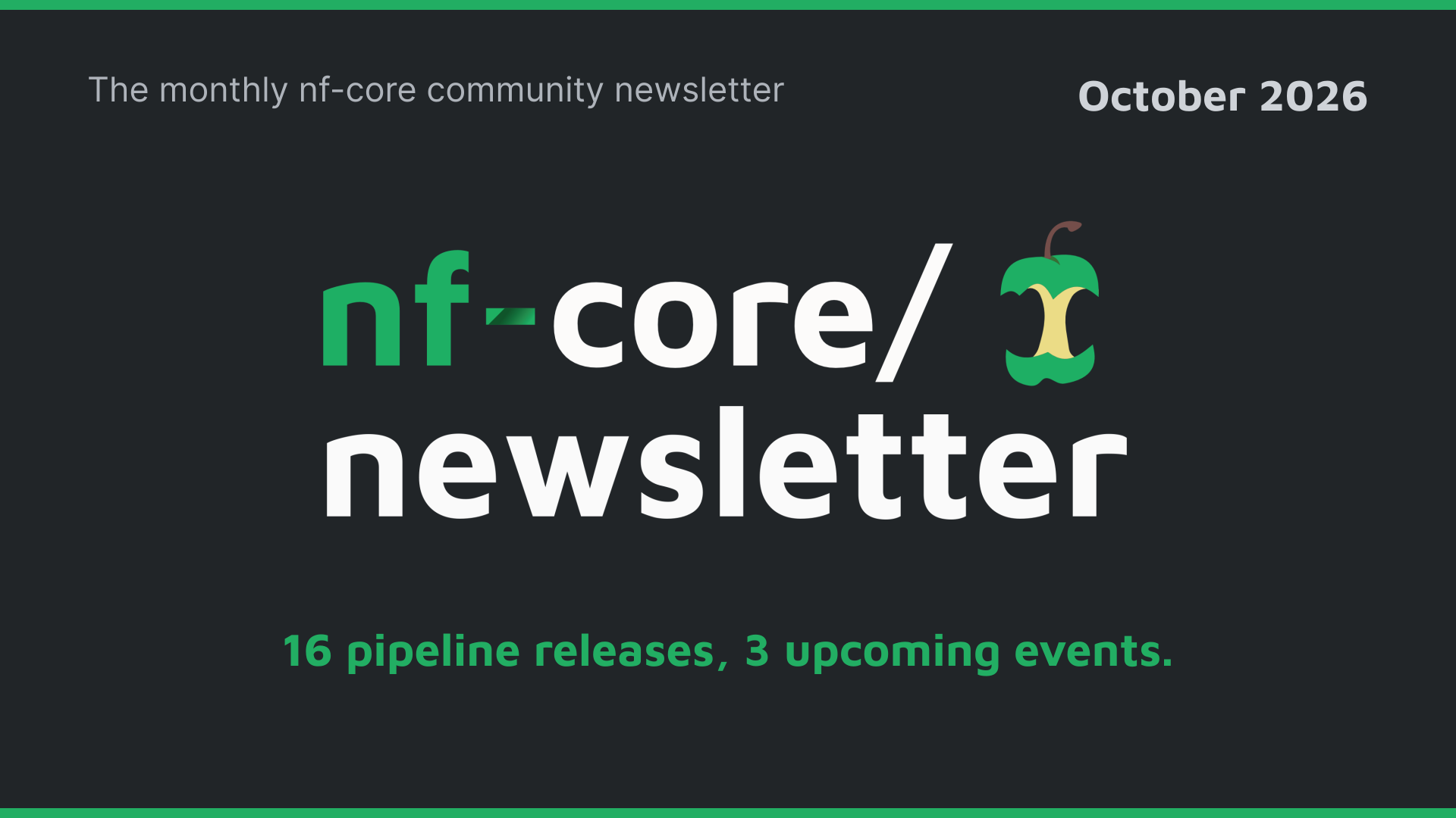 nf-core newsletter — October 2026